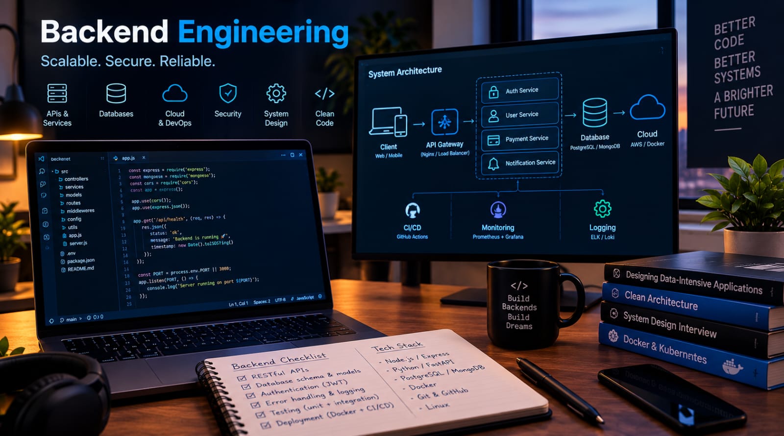 Backend Development visual